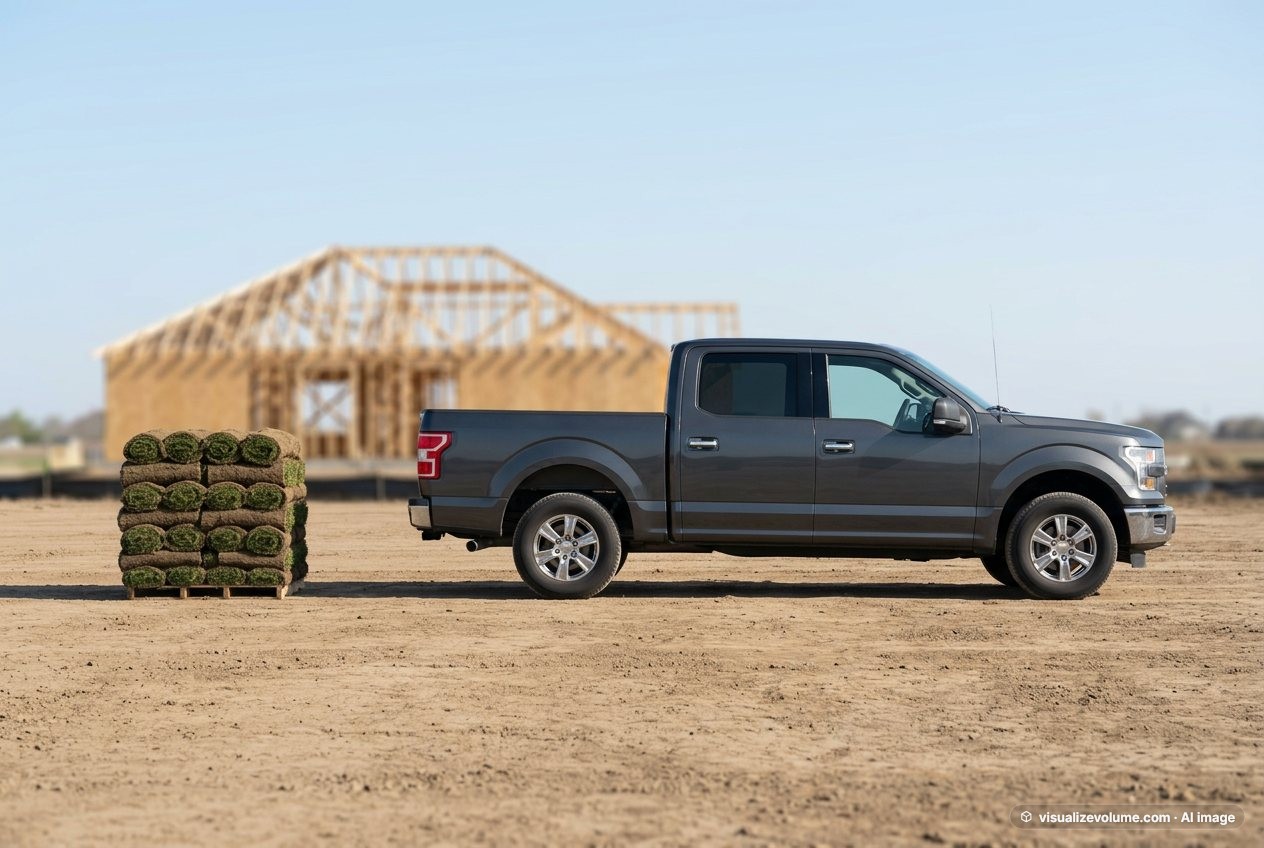 Sod pallet, in “Sod pallet vs pickup truck”