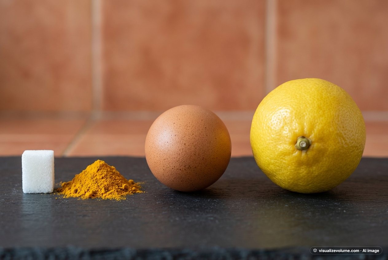 Ground turmeric, in “What does 1 teaspoon of ground turmeric look like?”