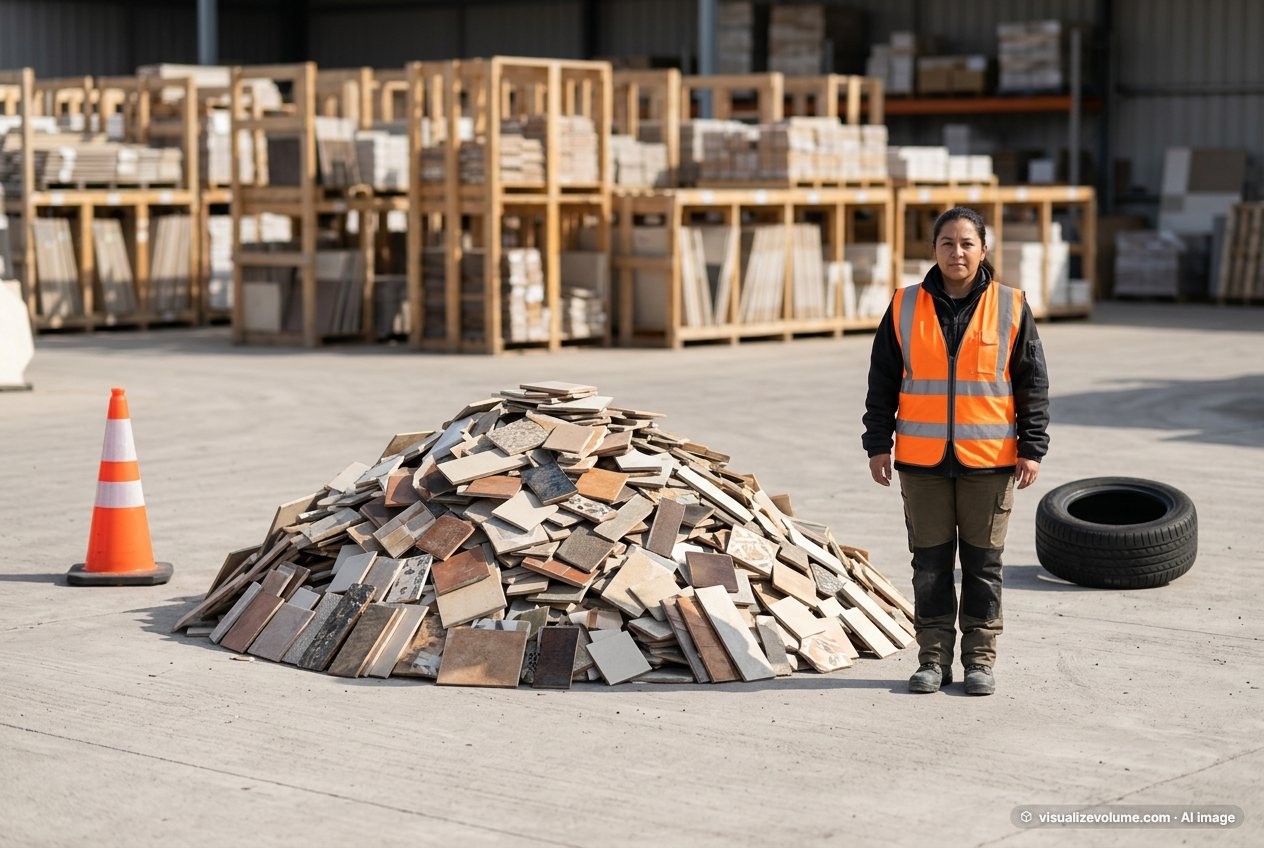 Ceramic tile, in “What do 1,000 ceramic tiles look like?”