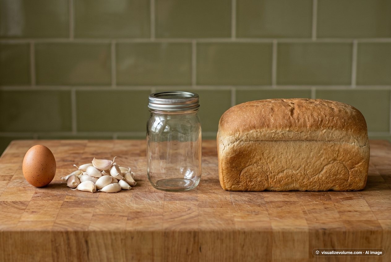 Garlic cloves, in “What does 100 grams of garlic cloves look like?”
