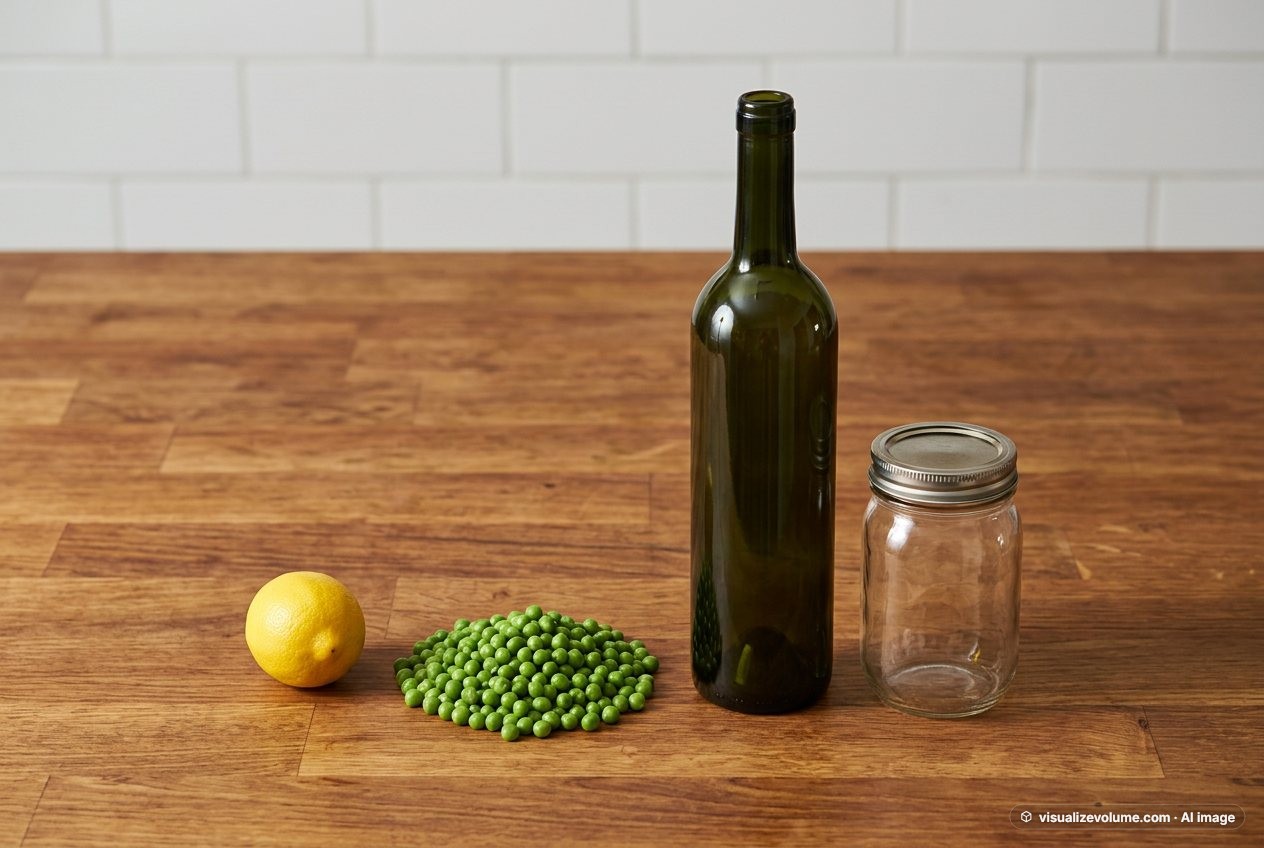 Cooked green peas, in “What does 1 cup of cooked green peas look like?”