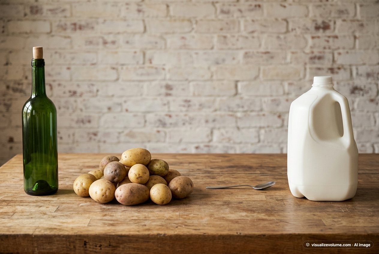 Potato, in “What does 1 kilogram of potatoes look like?”