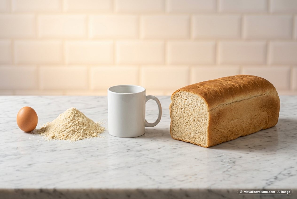 Almond flour, in “What does 1 cup of almond flour look like?”
