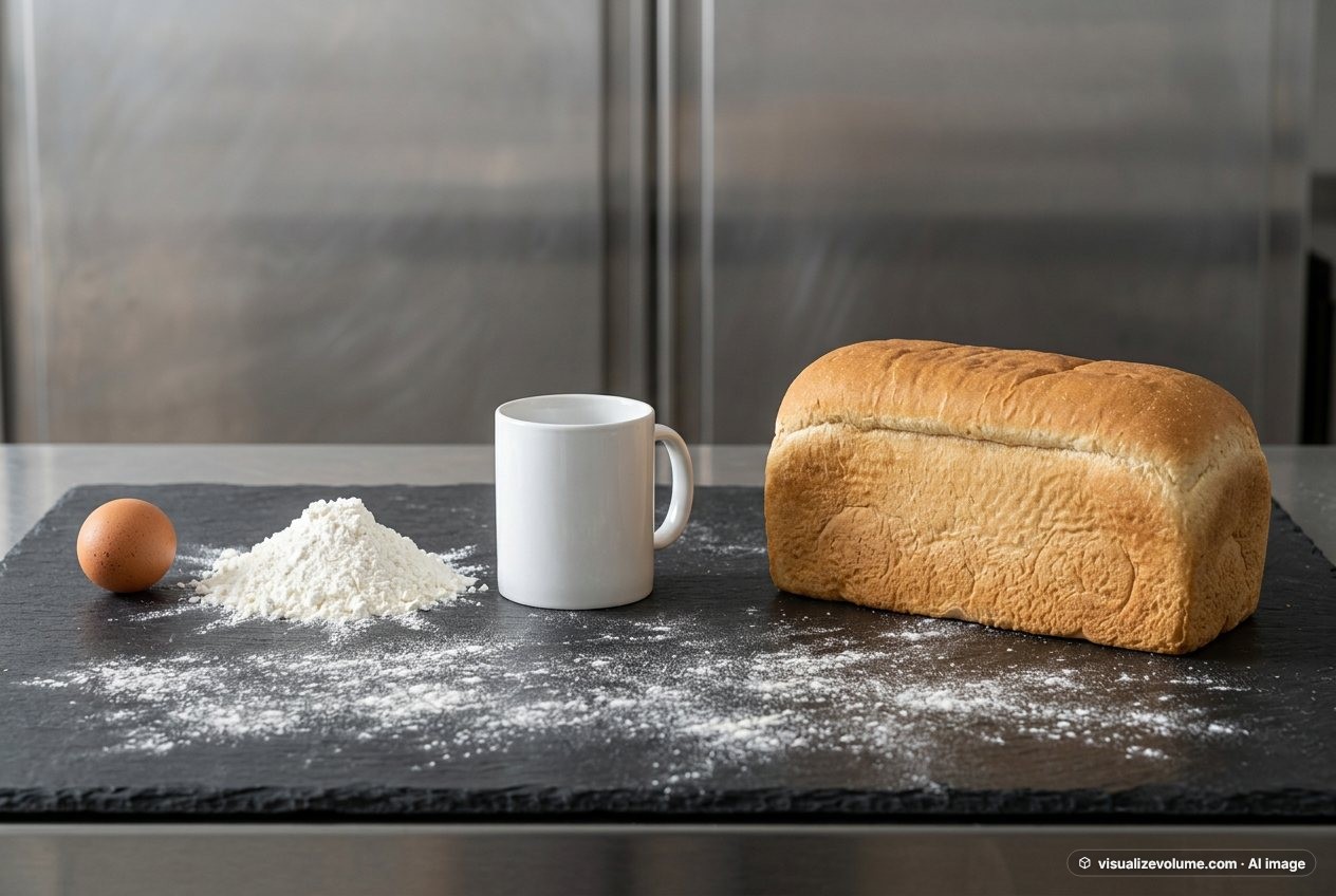 Cornstarch, in “What does 1 cup of cornstarch look like?”