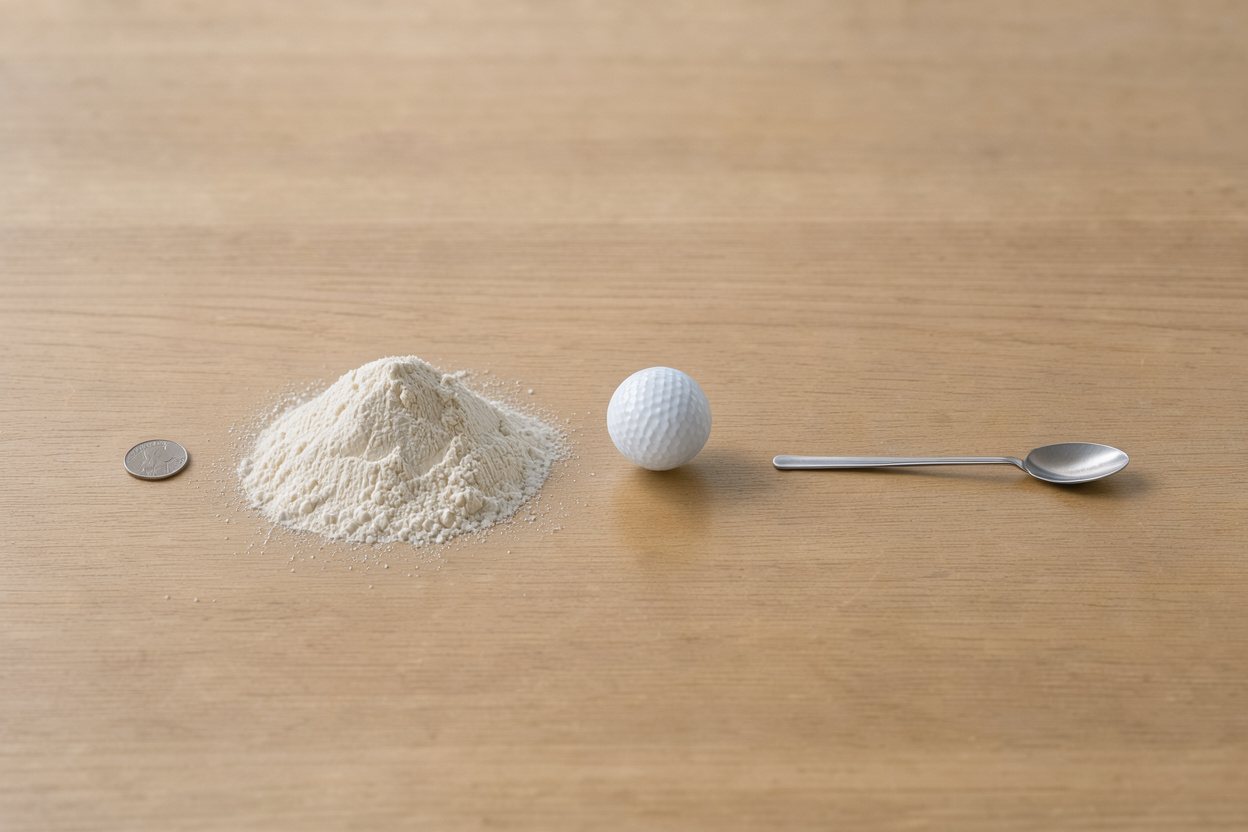 What does 1 cup of gluten-free flour look like?