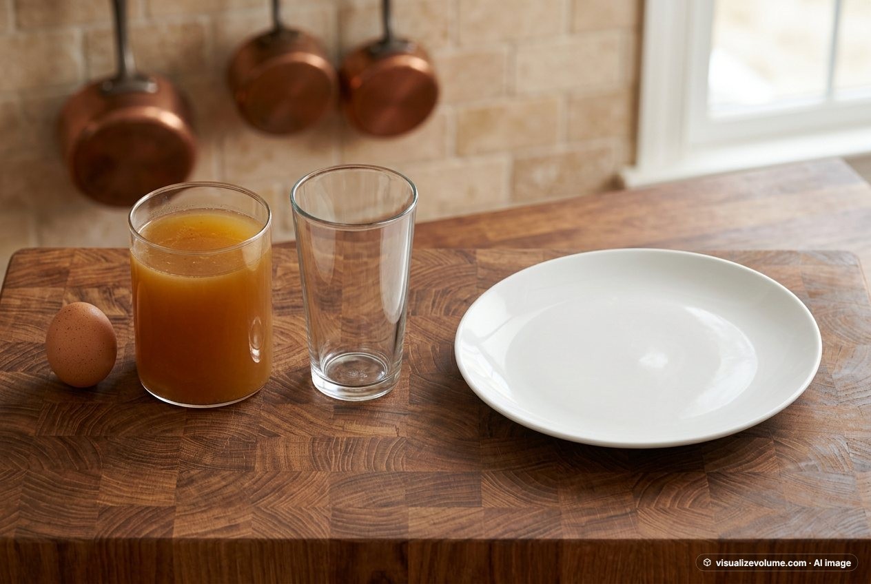 Chicken broth, in “What does 1 quart of chicken broth look like?”