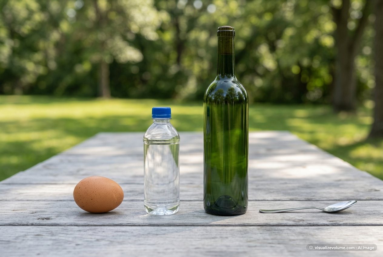 Water bottle, in “What does 1 8 oz water bottle look like?”