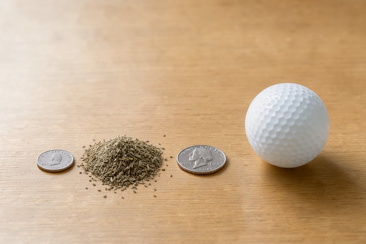What does 1 teaspoon of ground cumin look like?