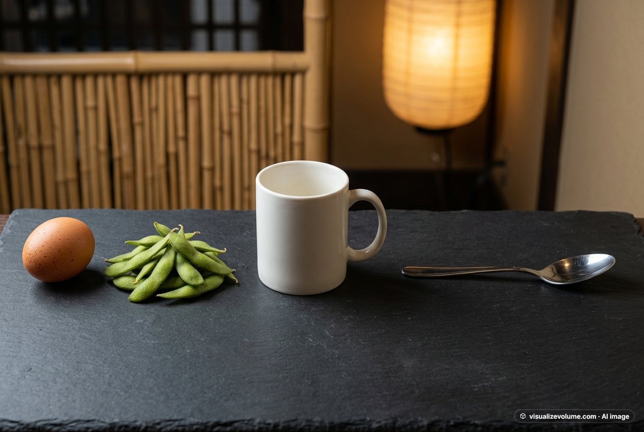 Edamame, in “What does 100 grams of edamame look like?”