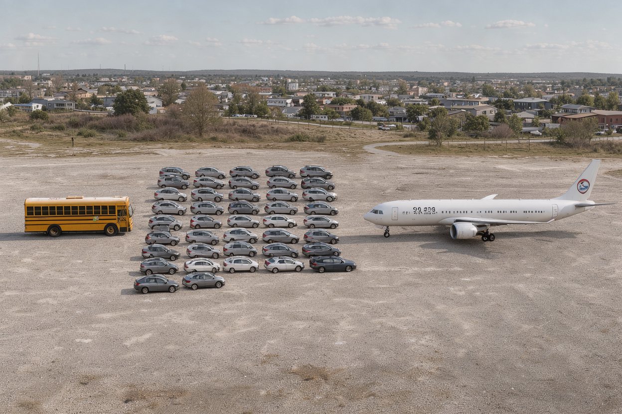 What do 50 cars look like?