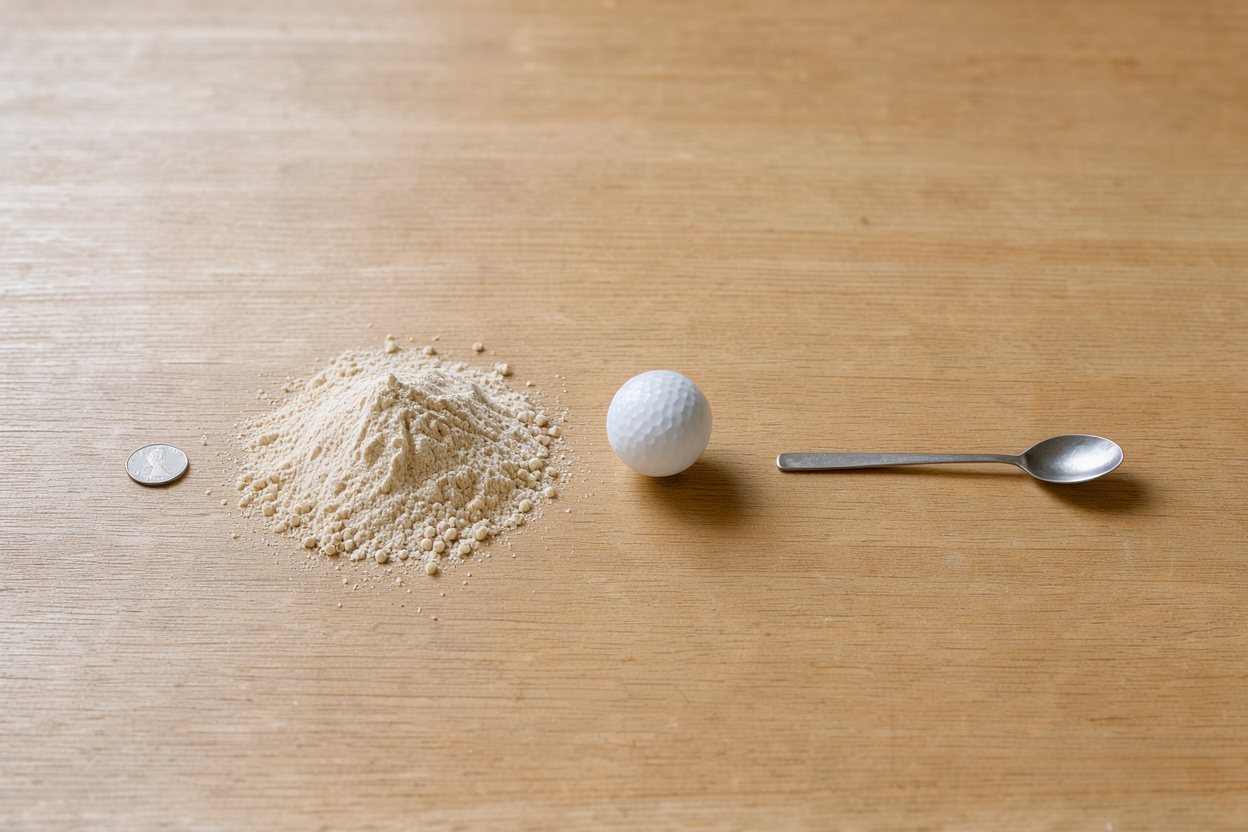 What does 1 cup of chickpea flour look like?