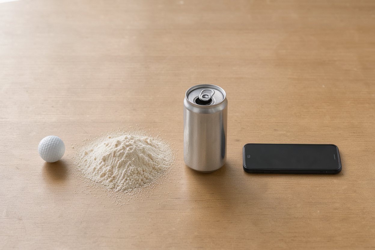 What does 1 cup of semolina flour look like?