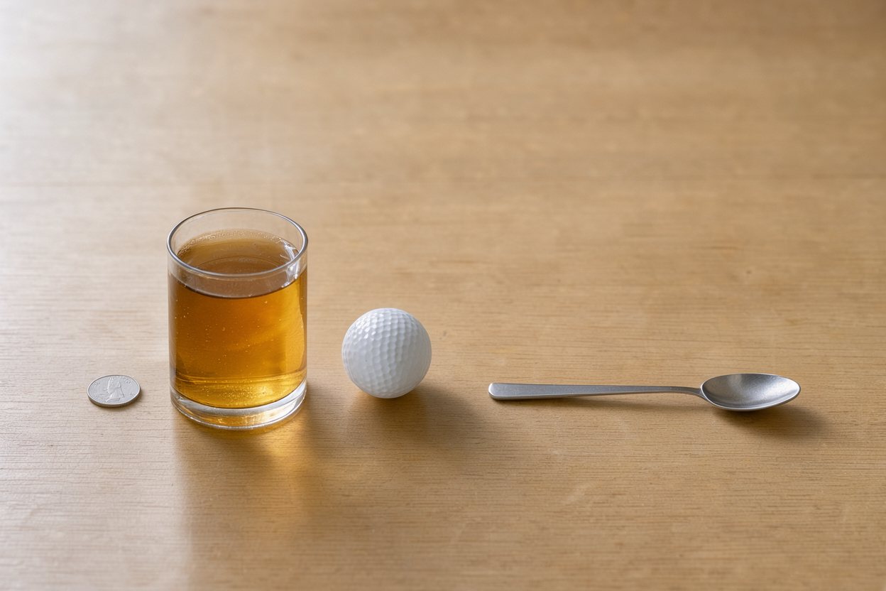 What does 1 cup of honey look like?