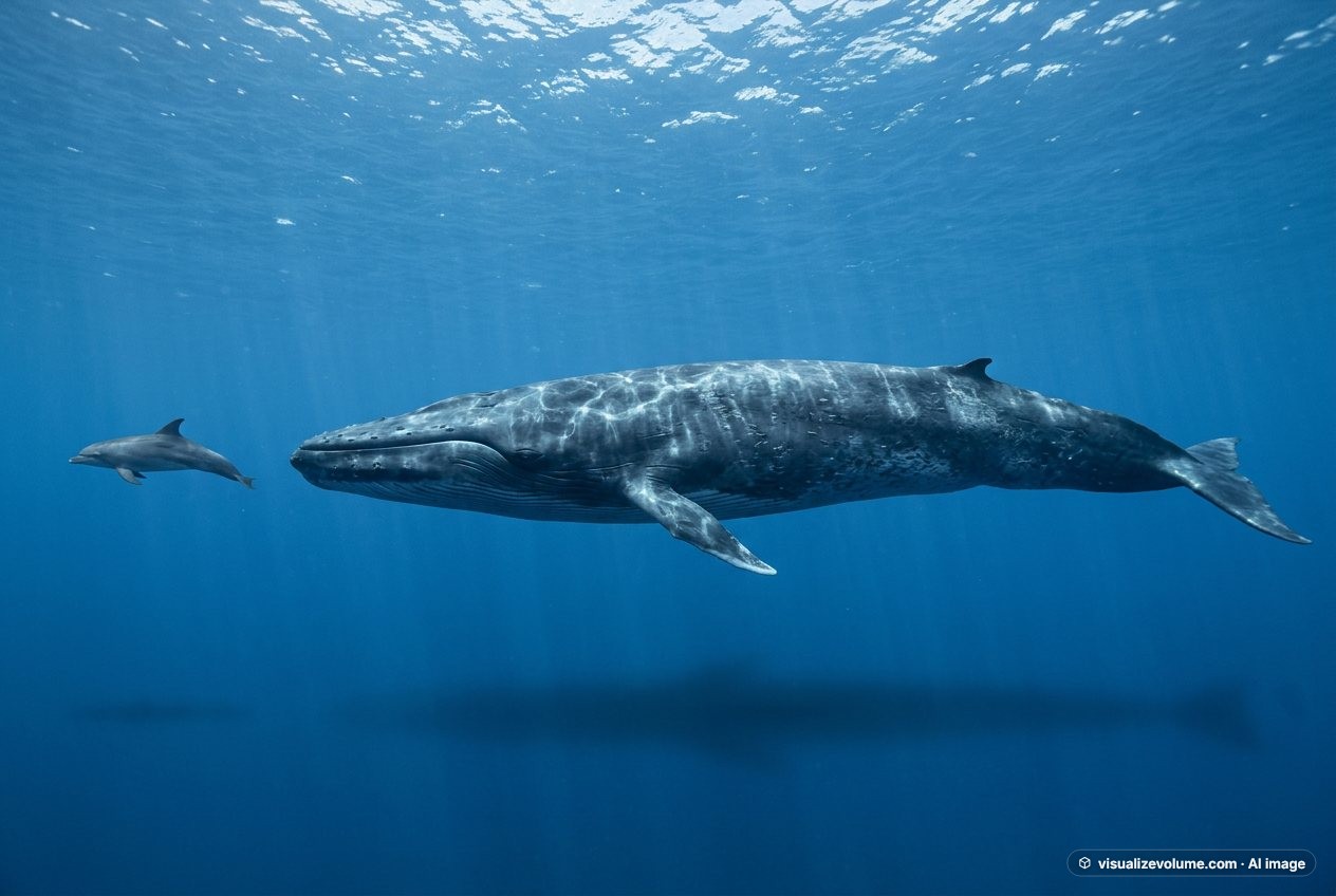 Common bottlenose dolphin, in “Dolphin vs blue whale”