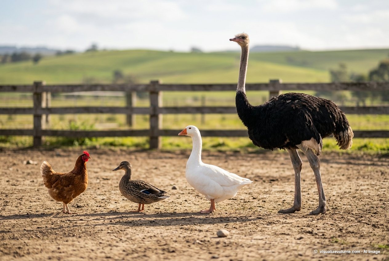 Mallard, in “Chicken vs duck vs goose vs ostrich”