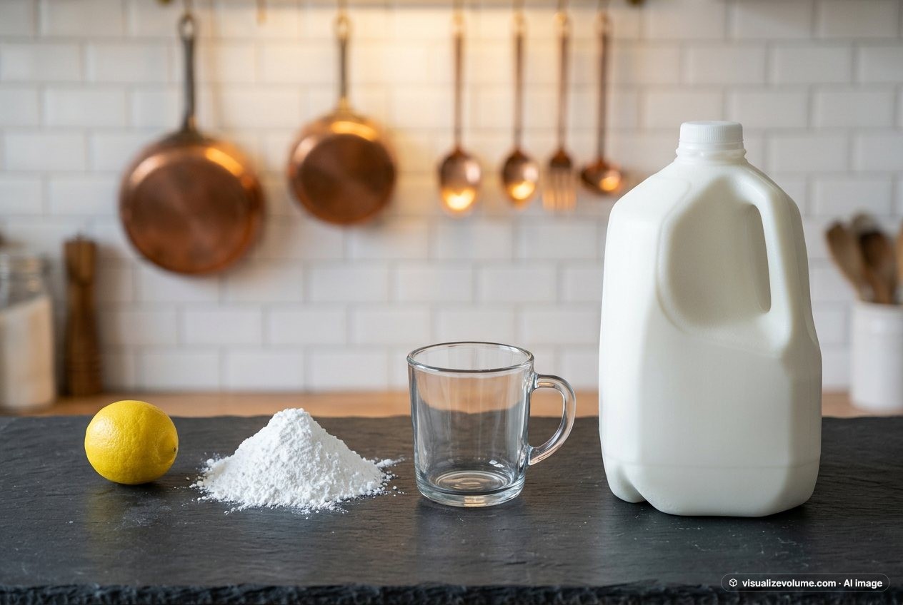 Powdered sugar, in “What does 1 cup of powdered sugar look like?”