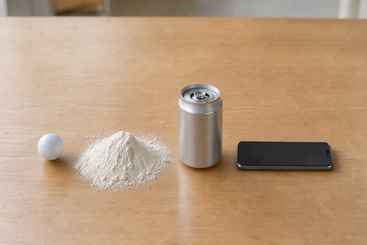 What does 1 cup of gluten-free flour blend look like?
