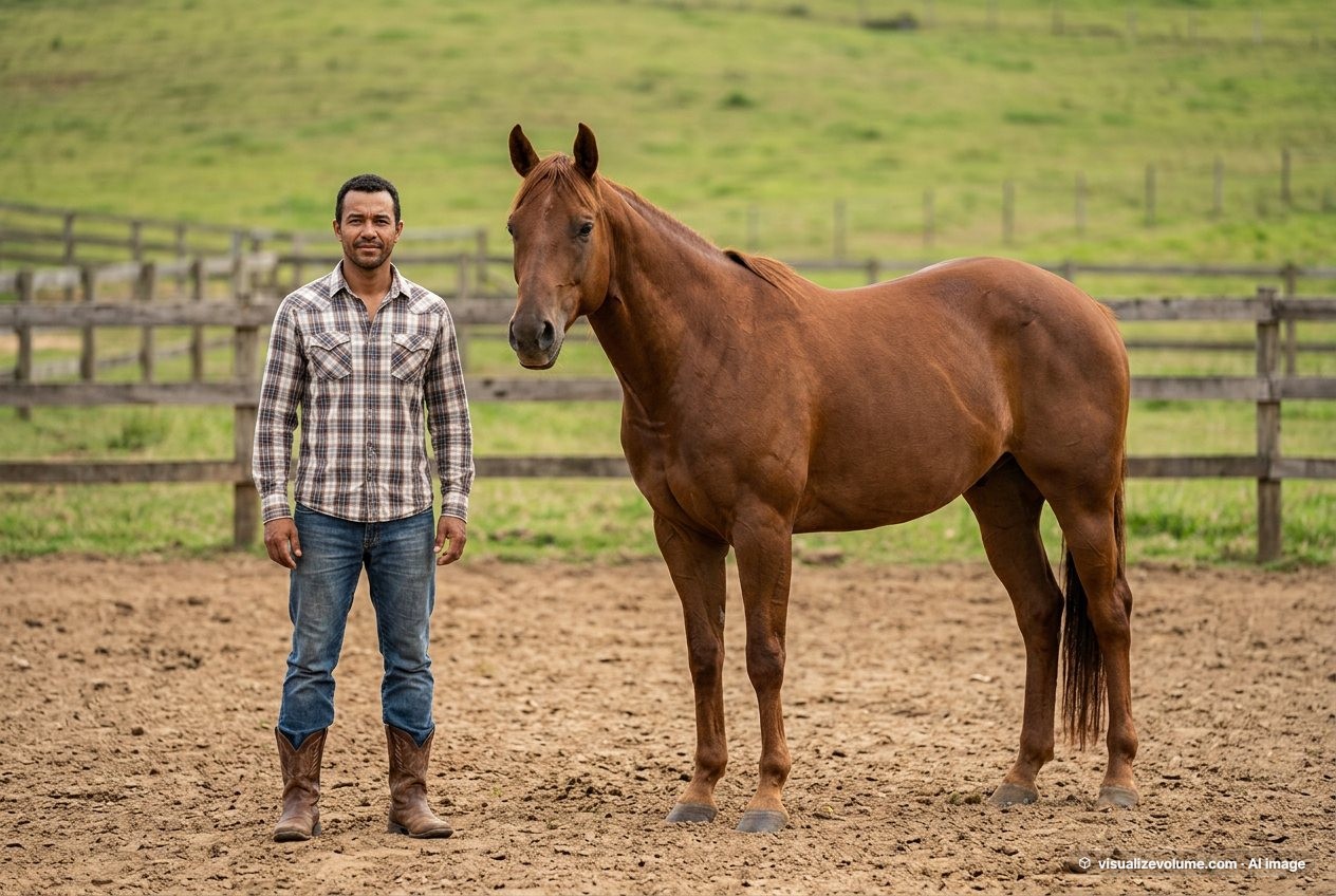 American Quarter Horse, in “Person vs quarter horse”