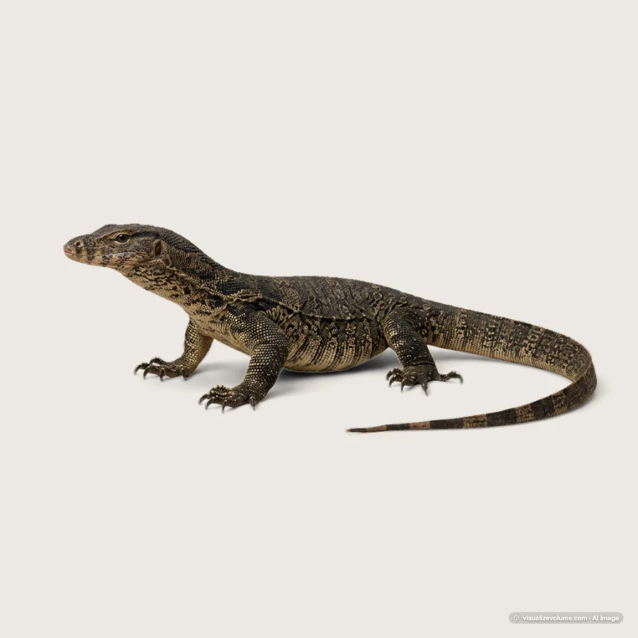 Asian water monitor