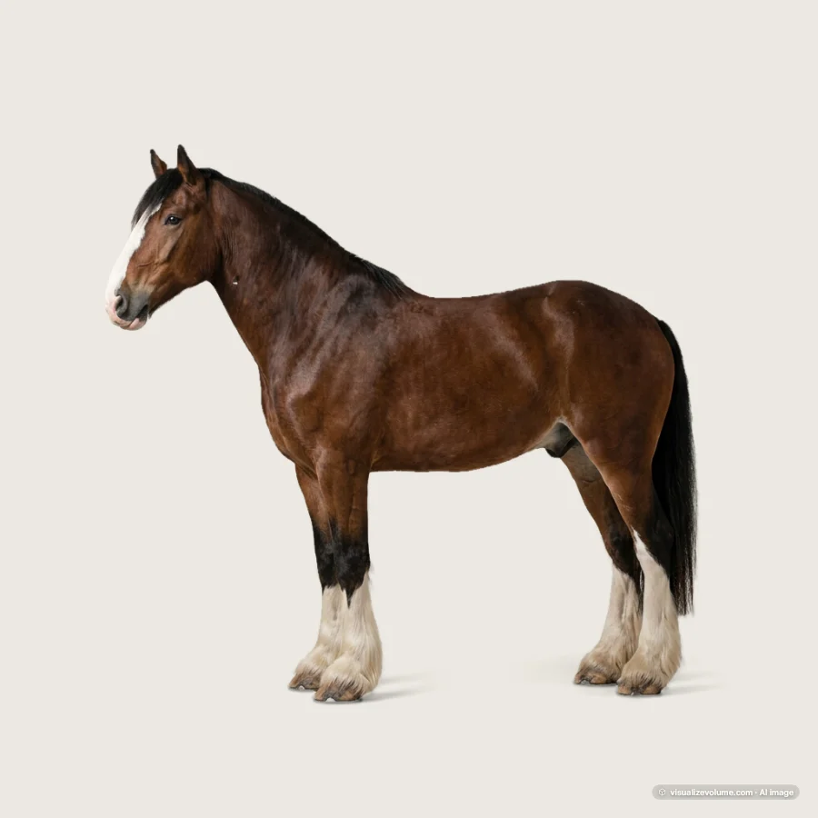 Clydesdale horse