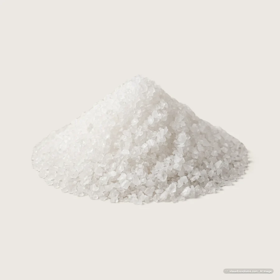 Coarse sea salt