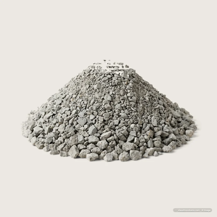 Crushed concrete