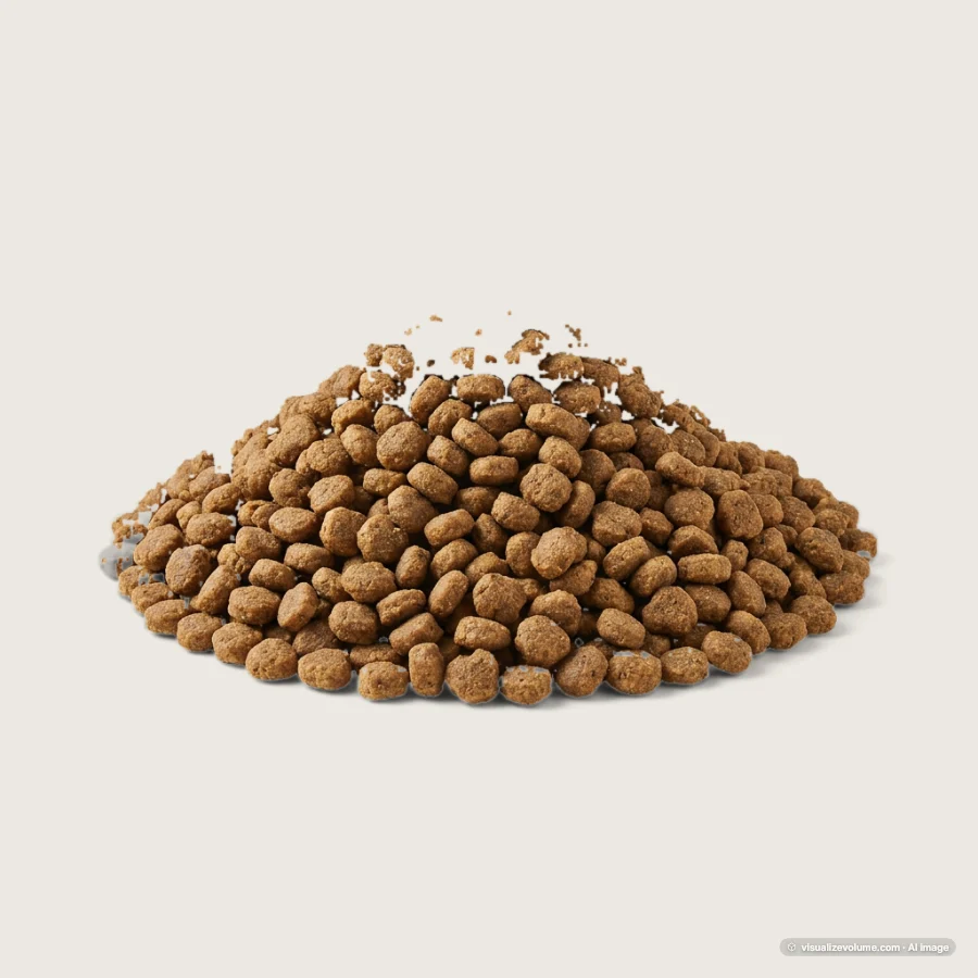 Dry dog food