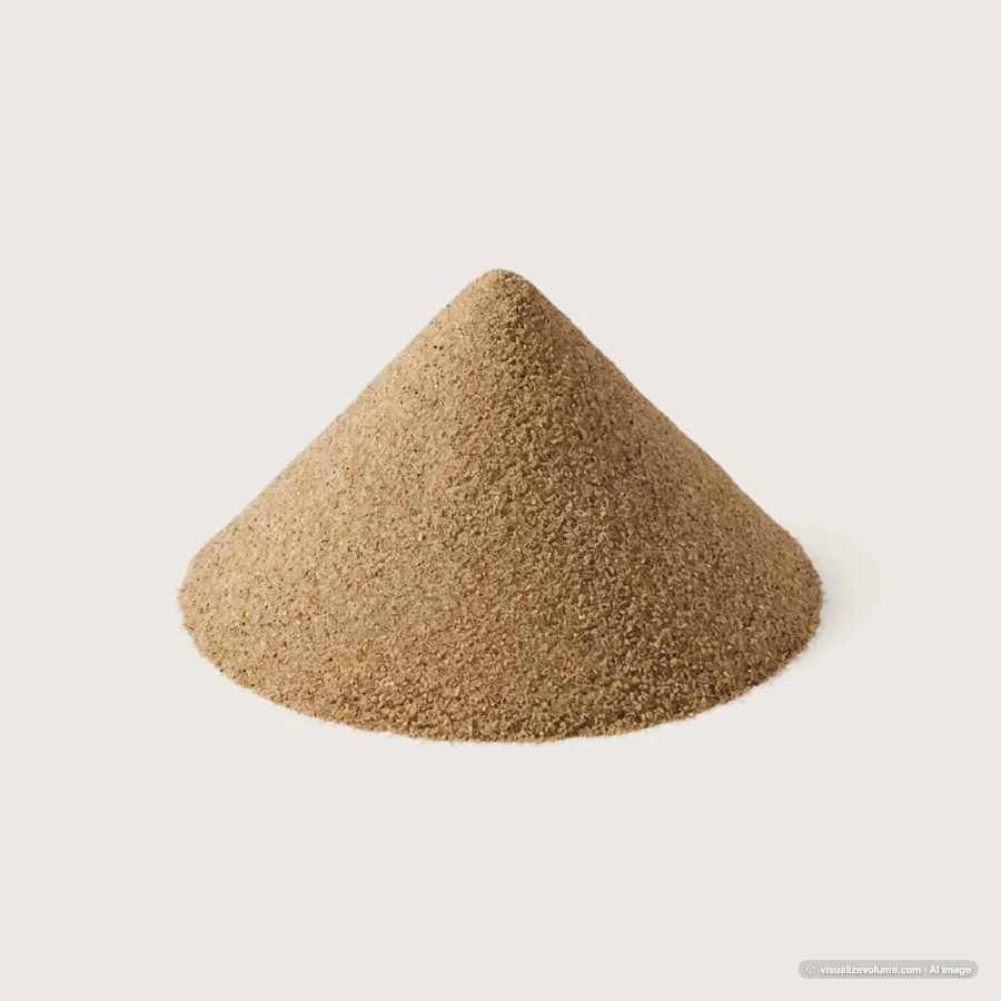 Dry sand