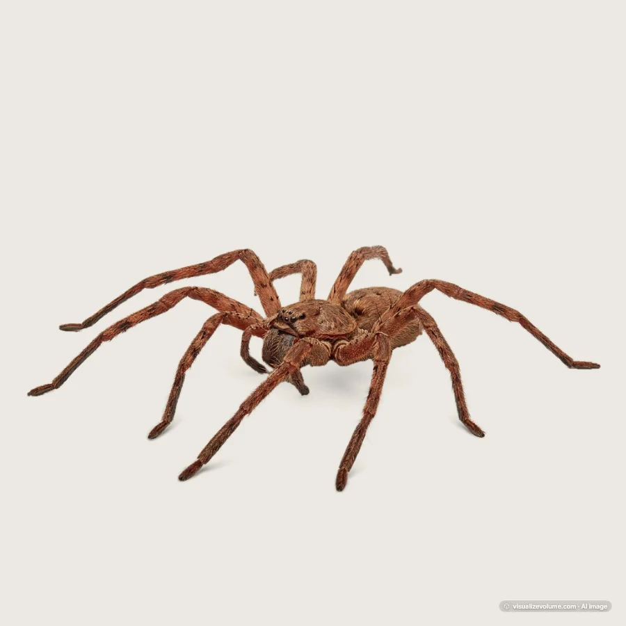 Giant huntsman spider