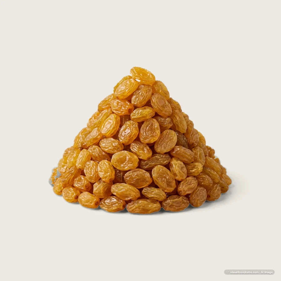 Golden raisins