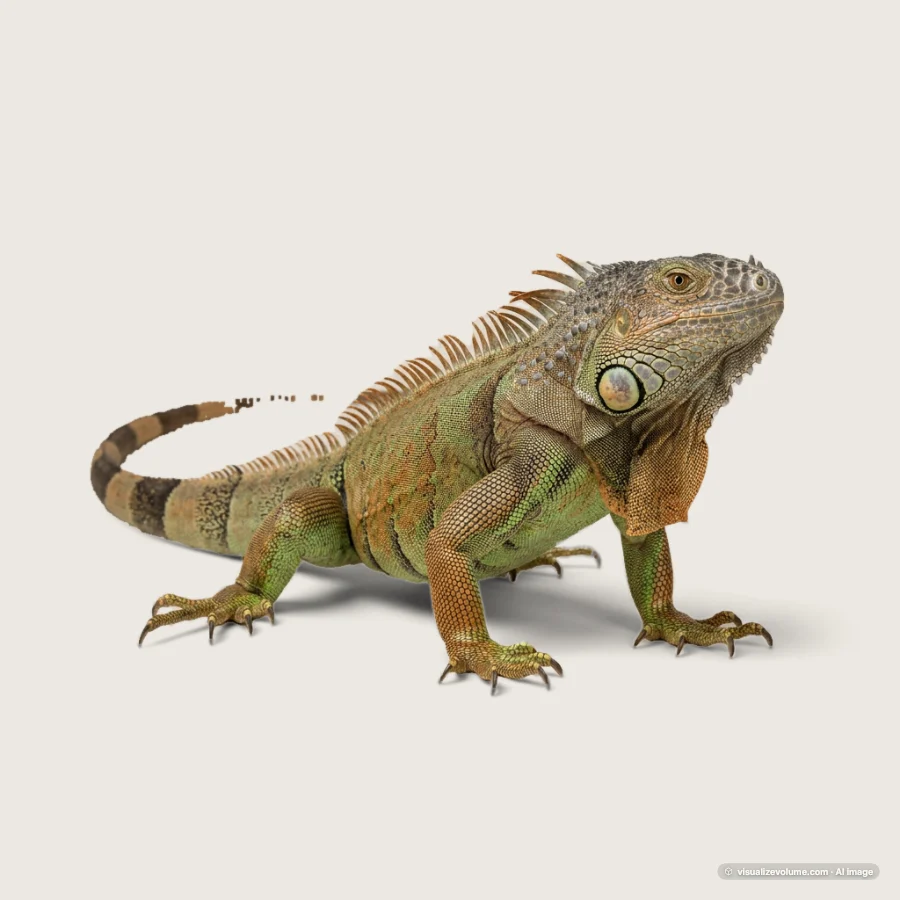 Green iguana