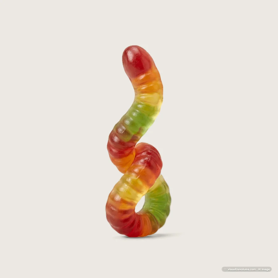 Gummy worm