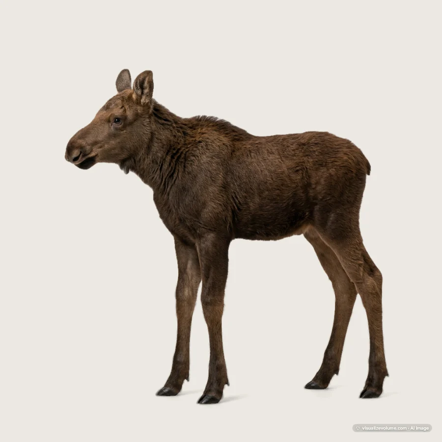 Moose calf