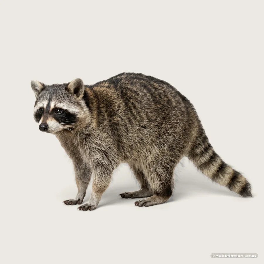 North American raccoon