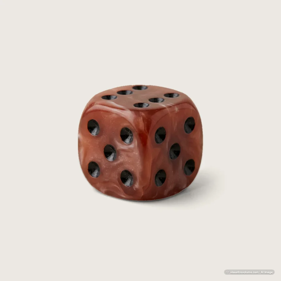 Six-sided die