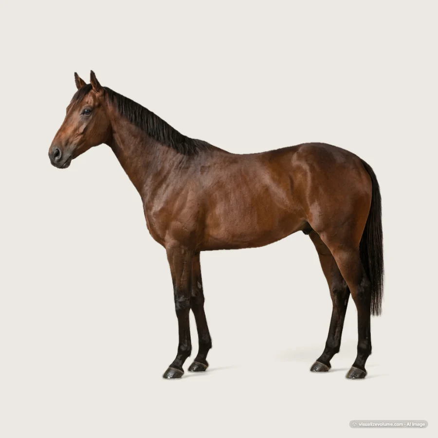Thoroughbred horse
