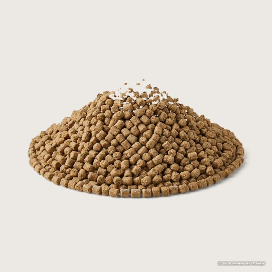Trout feed
