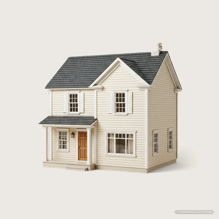 Two-story house