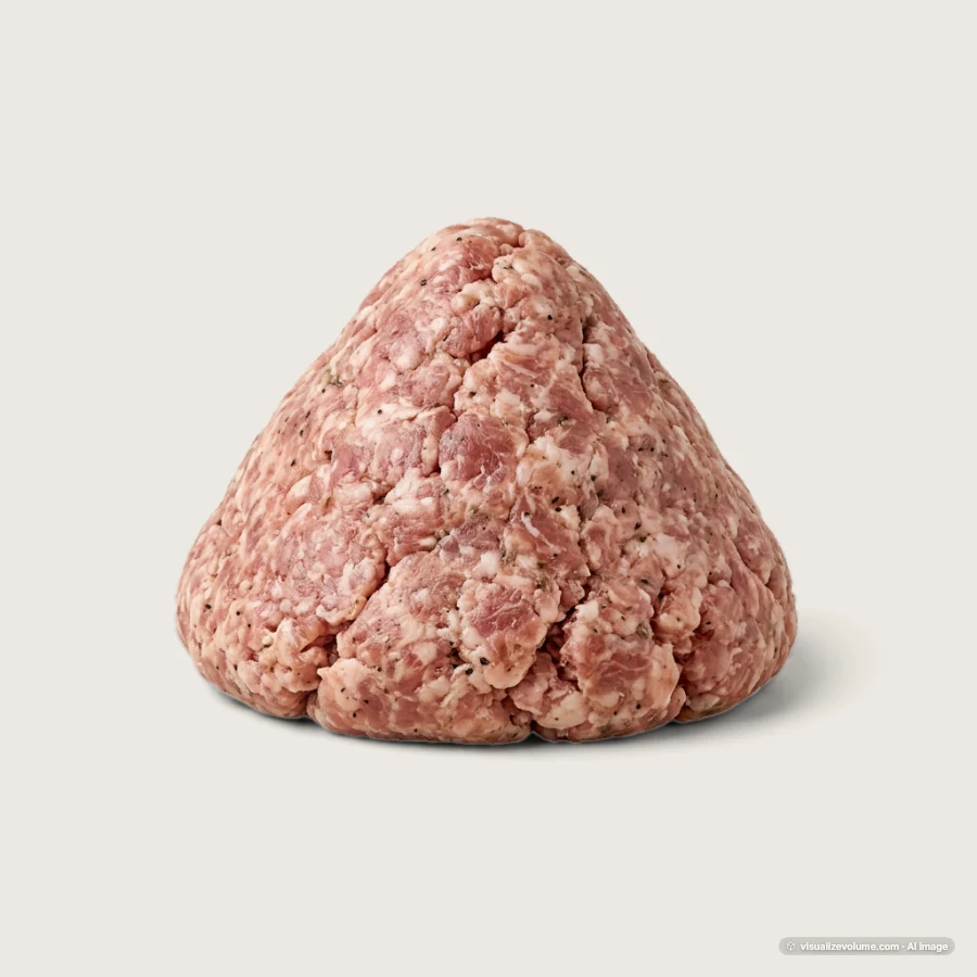 Uncooked sausage