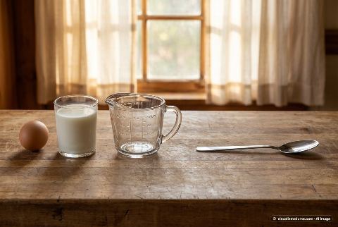 Whole milk, in “What does 1 cup of milk (whole) look like?”