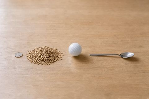 What does 80 grams of buckwheat (dry) look like?