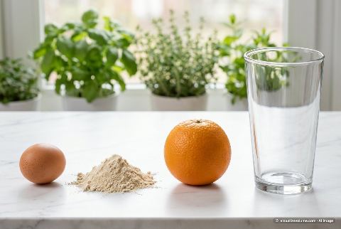 Plant protein powder, in “What does 30 grams of plant protein powder look like?”