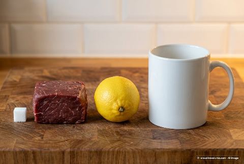 Flank steak, in “What does 6 ounces of flank steak look like?”