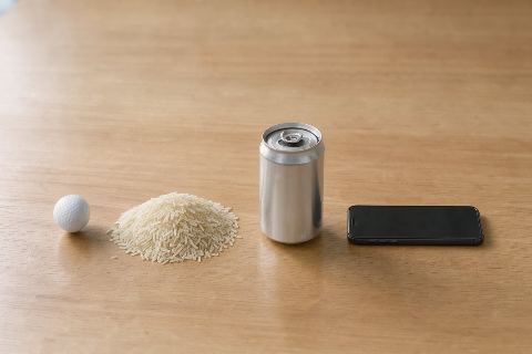 What does 1 cup of long-grain rice look like?