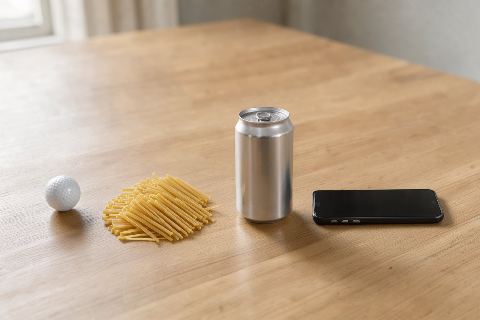 What does 1 cup of dry pasta look like?