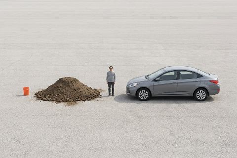 What does 3.56 cubic yards of topsoil look like?