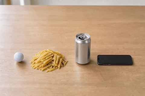 What does 200 grams of dry pasta look like?