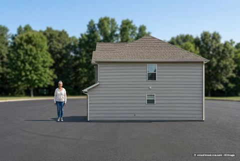 Two-story house, in “Person vs two-story house”