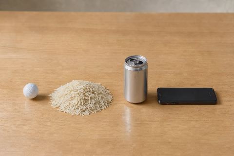 What does 2 cups of long-grain rice look like?