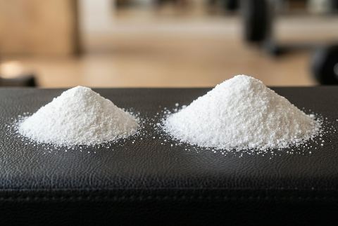 Creatine monohydrate, in “5 g of creatine monohydrate vs 10 g of creatine monohydrate”